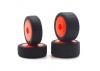 Carisma GT24B Orange Wheels/ Tyres Mounted