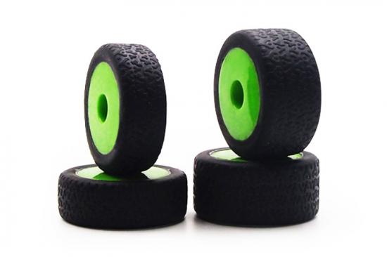 Carisma GT24B Green Wheels/ Tyres Mounted
