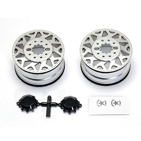 CEN American Force H01 Contra Wheel (Silver - W/ Black Cap)