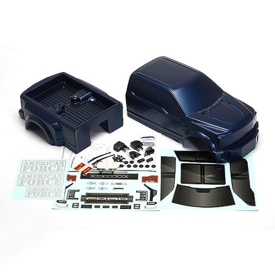 CEN Ford F-450 Sd Complete Body Set (Blue Galaxy)