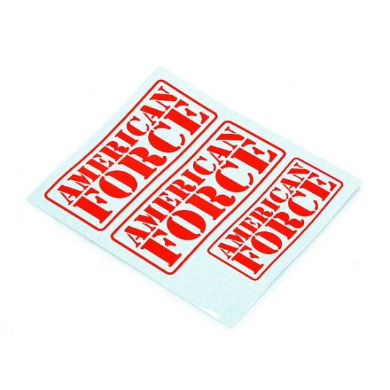 CEN American Force Decal (Red)