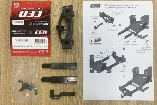 CEN Aluminium Tow Hitch Set W/5.8mm Pivot Ball