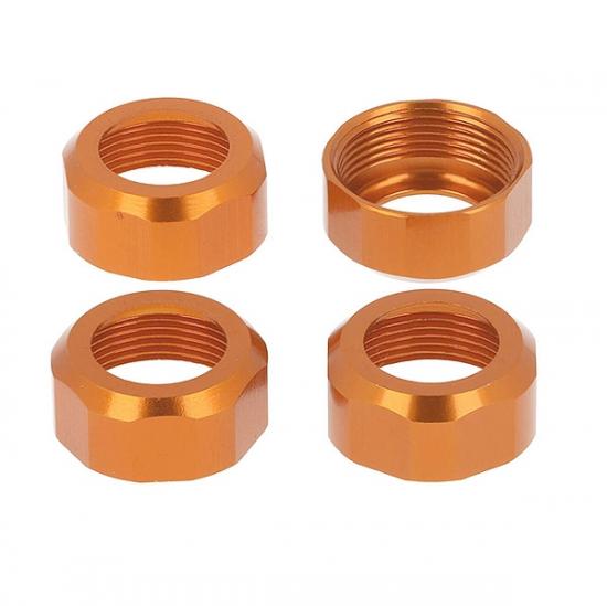 CEN Shock Cap (Orange Anodized) 4Pcs