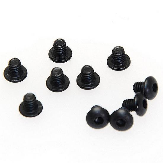 CEN M2.5X3mm Button Head Hex Socket Screw (10Pcs)