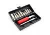 Hobbyist Craft Knife Set - 2 Handles and 12 Blades