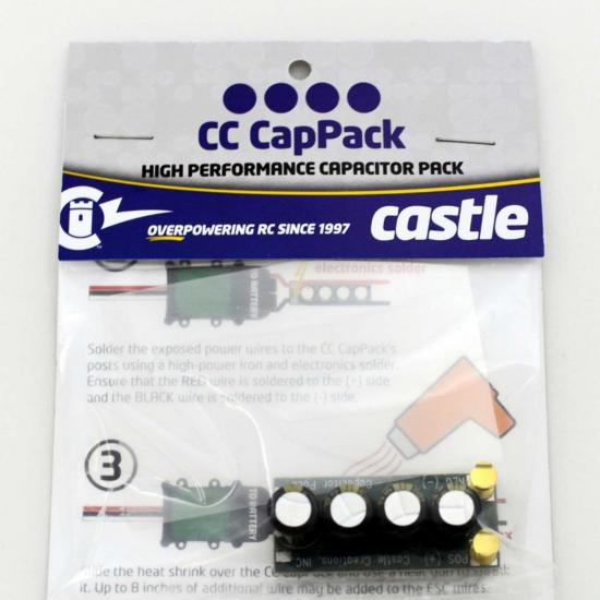 Castle Creations Capacitor Pack - 8S Max (35V) - 2240Uf