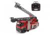 HuiNa 1:14 Fire Truck With Ladder And Hose