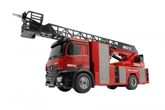 HuiNa 1:14 Fire Truck With Ladder And Hose