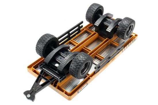HuiNa Alloy Flatbed Trailer