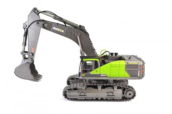 HuiNa 1:14 Excavator With Diecast Cab/Bucket - Hi Torque Dig System