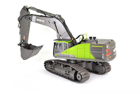 HuiNa 1:14 Excavator With Diecast Cab/Bucket - Hi Torque Dig System
