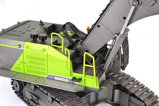 HuiNa 1:14 Excavator With Diecast Cab/Bucket - Hi Torque Dig System