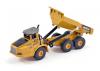 HuiNa 1/50 Diecast 6-Wheel Dump Truck Static Model