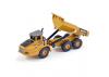 HuiNa 1/50 Diecast 6-Wheel Dump Truck Static Model