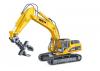 HuiNa 1/50 Diecast Timber Grab Static Model