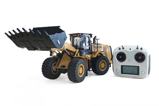 HuiNa K966 Kabolite Hydraulic Full Metal Wheel Loader 1:16