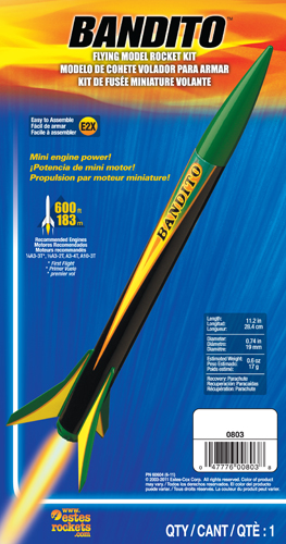 Estes Rocket Kit Bandito - E2X
