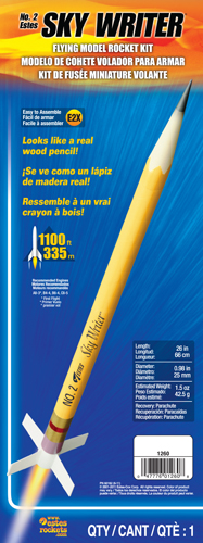 Estes Rocket Kit No. 2 Estes Sky Writer - E2X