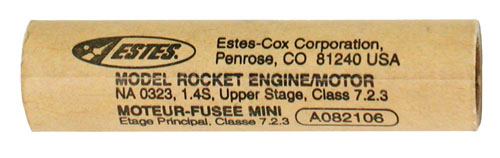 Estes Bulk Rocket Motors - A8-3 (24 Pack) - Includes Motors, Starters, Plugs and Wadding