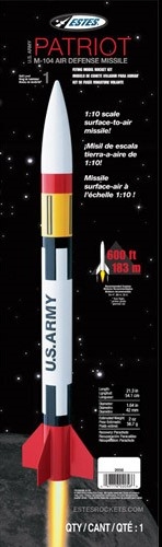 Estes Rocket Kit U.S. Army Patriot M-104 - Skill Level 1