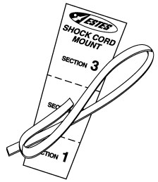 Estes Shock Cords & Mount Pack