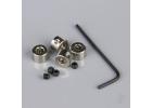 Dubro Wheel Collets 5/32in (4 pcs per package)