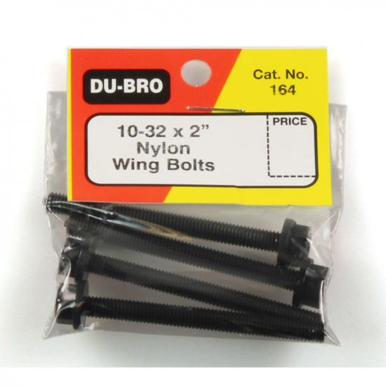 Dubro DB164 10-32 X 2Ins Nylon Wing Bolt (4 Pcs)