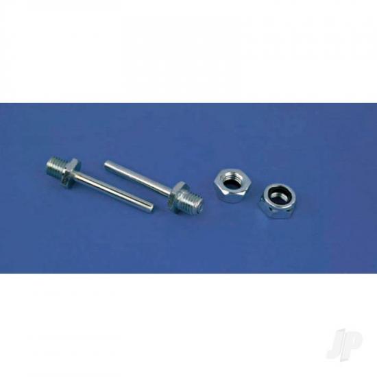 Dubro 1-1/4in L x 1:8in diameter Axle Shafts (2 pcs per package)