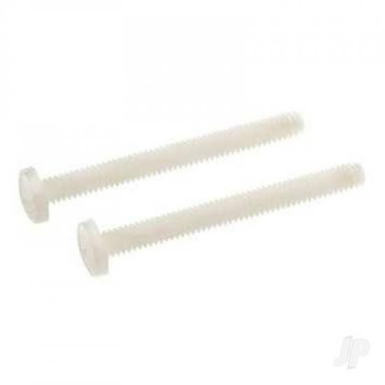 Dubro 1/4-20 x 3in Nylon Wing Bolts (4 pcs per package)