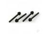 Dubro 1/4-20 x 3in Nylon Wing Bolts (4 pcs per package)