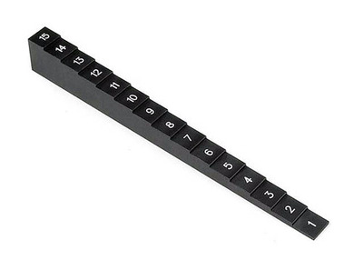 Hudy Chassis Ride Height Gauge - 2mm to 15mm Stepped ** CLEARANCE **