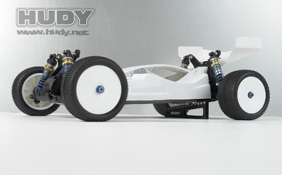 Hudy Chassis Ride Height Gauge - 17mm - 30mm for 1:8 + 1:10 Off Road