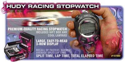 Hudy Ultimate Racing Stopwatch