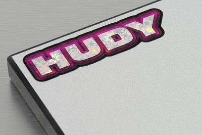Hudy Flat Set Up Board for 1:10 Touring Cars - Silver Grey