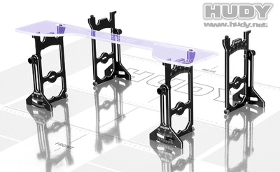 Hudy Universal Exclusive Set Up System For 1:10 Off Road 4WD