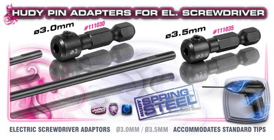 Hudy Pin Adapter 3.5mm For El. Screwdriver