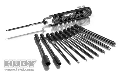 Hudy Limited Edition - Universal Handle For Electric Screwdriver Power Tool Tips