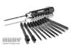 Hudy Limited Edition - Universal Handle For Electric Screwdriver Power Tool Tips