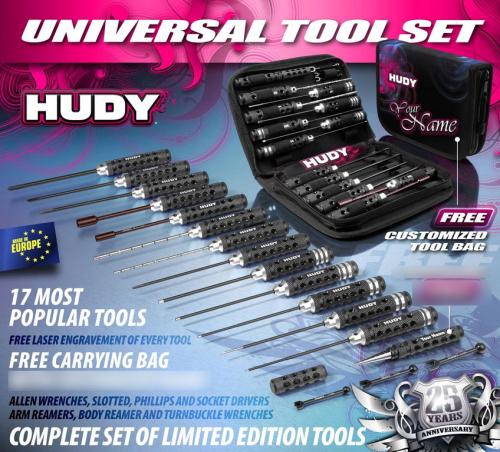 Hudy Limited Edition Tool Set with Carry Bag