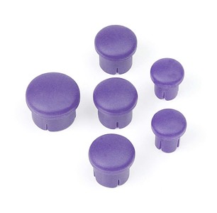 Hudy Plastic Cap For Handle ( Set - 3+2+1) Violet