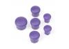 Hudy Plastic Cap For Handle ( Set - 3+2+1) Violet