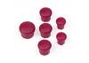 Hudy Plastic Cap For Handle ( Set - 3+2+1) Purple