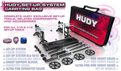 Hudy 1:10 Setup System Carry Bag - Exclusive Edition