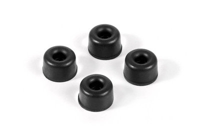 Hudy Black Rubber Feet (4)