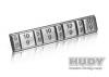 Hudy Lead Weights 4X5G + 4X10G With 3M Glue