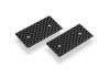 Hudy Graphite Rear Wing Side Plate 0.5mm - 1:10 Nitro (2)