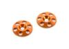 Hudy Aluminium Rear Wing Shim - Orange (2)