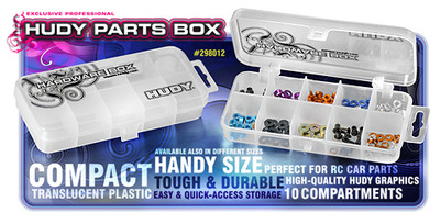 Hudy Hardware Parts Box - 10 Compartments ** CLEARANCE **