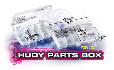 Hudy Hardware Parts Box - 10 Compartments ** CLEARANCE **