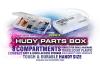Hudy Hardware Parts Box - 8 Compartments